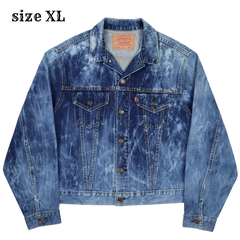 90s LEVI'S 557XX Valencia Type 3 Denim Jacket Size 44 / XL