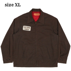 Vtg 80s Custom Uniform USA Made Work Jacket Size XL