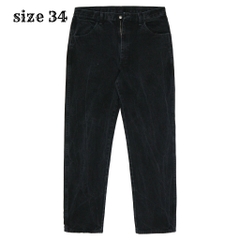 00s Rustler Black Denim Worker Jeans Size 34
