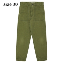 Omnigod Japan Olive Sateen Baker Pants Size 30