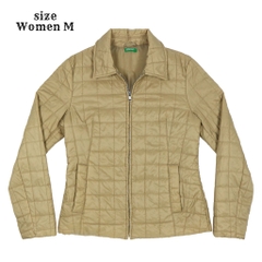 United Colors of Benetton Quilted Jacket Women Size M