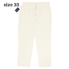 Polo Ralph Lauren Linen Silk Fabric White  Pants Size 35