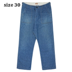 Burself Made in JP Light Denim Baker Pants Size 30