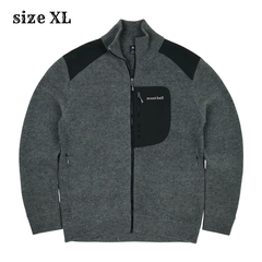 mont-bell Outdoor Wool Knit Jacket Size XL
