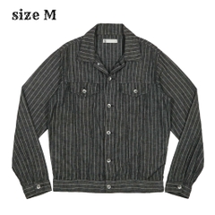 Global Work Herringbone Trucker Jacket Size M