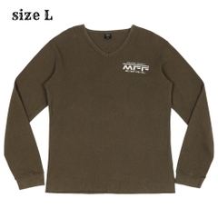 Avirex Heavy Cotton L/S Graphic T-Shirt Size L