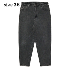 90s Levi's 560 USA Black Denim Jeans Size 36