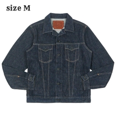 ATONG USA Made Rigid Selvedge Denim Jacket Size M