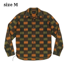 Mom&Pop Japan Made Plaid Work Shirt Size M
