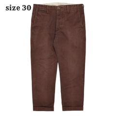 Visvim Japan Made Brown Chinos Size 30