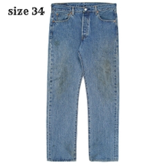 2010s Levi's 501 Denim Jeans Size 34