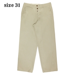 Edwin Japan Made Officer Khaki Trousers Size 31