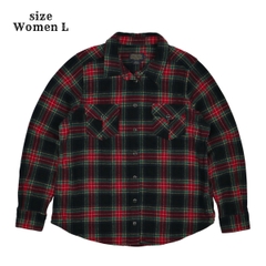 Pendleton Brand Wool Plaid Shirt Women Size L