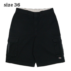 00s Dickies Black Cargo Shorts Size 36