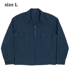 Vintage 60s USA Blue Work Jacket Size L