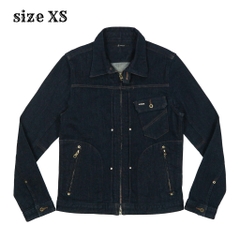 Johnbull Japan Dark Indigo Denim Jacket Size XS
