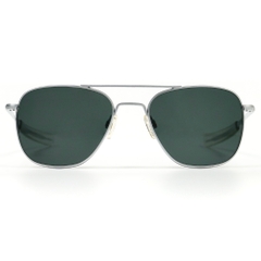 Randolph Engineering Aviator Matte Chrome Sunglasses [55-20]