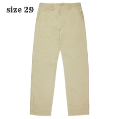Army Officer Style Khaki Trousers Size 29