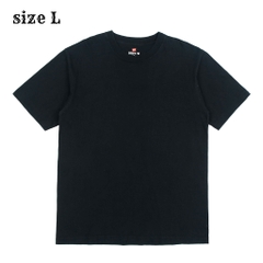 Hanes Beefy-T Comfort Black T-Shirt Size L