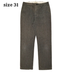 Beams Japan Salt-pepper Work Pants Size 31