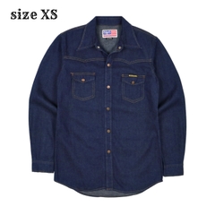 80s Bobson Japan Denim Western Shirt Size XS