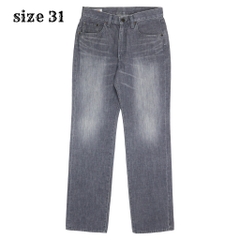Big John Grey Wash Straight Denim Jeans Size 31