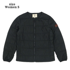 Aigle Black Quilted Jacket Women Size S