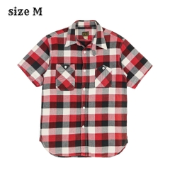 Cushman Japan Heavy Flannel Work Shirt Size M