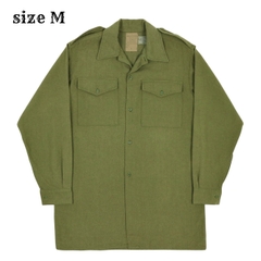 Vintage 70s British Army Wool Combat Shirt Size L