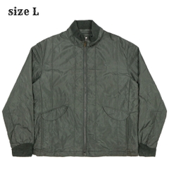 Lacoste Brand Olive Quilted Men Jacket Size L