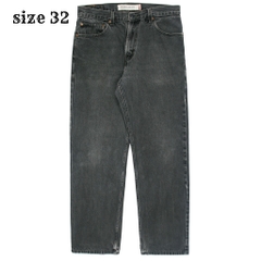 2000s Levi's 505 Faded Black Denim Jeans Size 32