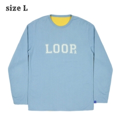 Loopwheeler Japan Reversible L/S Shirt Size L