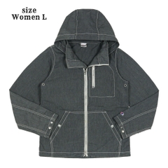 Champion 2-way Zip Hooded Jacket Women Size L