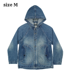 Johnbull Japan Hooded Denim Jacket Size M