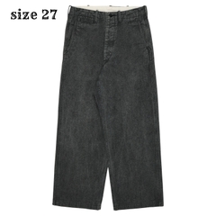 Cushman Japan Salt-pepper Work Pants Size 27