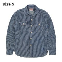 Deluxe Ware Japan Hickory Work Shirt Size S