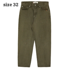 2000s Levi's 550 Olive Denim Jeans Size 32