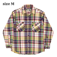 80s Levi's Alaska Heavy Flannel Shirt Size M