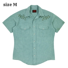 Vintage 70s Stir-ups USA Western Shirt Size M