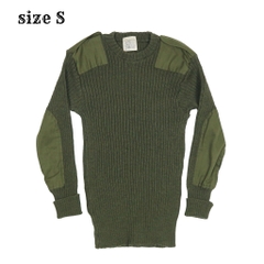 Military Green Cold Weather Sweater Size S