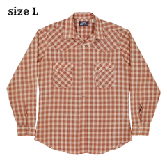 Vintage 80s Levi's USA Western Shirt Size L
