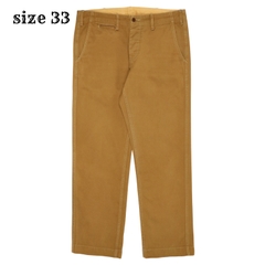 Burgus Plus Japan Khaki Military Trousers Size 33