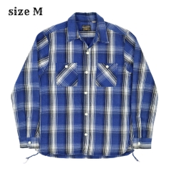 Knackered Heavy Cotton Flannel Shirt Size M