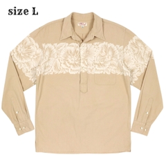 Sun Surf Japan Pull-over Cotton Shirt Size L