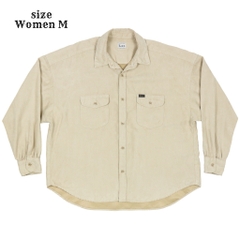 Lee Oversized Work Shirt Women Size M
