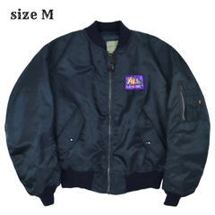 90s Alpha Industries MA-1 Jacket Ground Crew Size M
