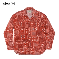 Sugar Cane Made in JP Bandana Shirt Size M