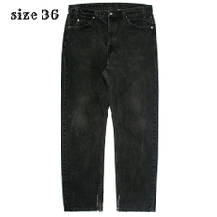 90s Levi's 505 Black Denim Jeans Size 36