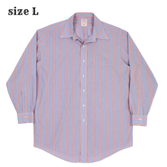 Brooks Brothers Stripe Shirt Button-down Size L
