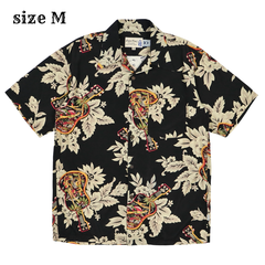 IOLANI Copper King Hawaiian Shirt Size M